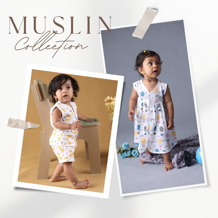 Muslin Clothing (0-2 Yrs)