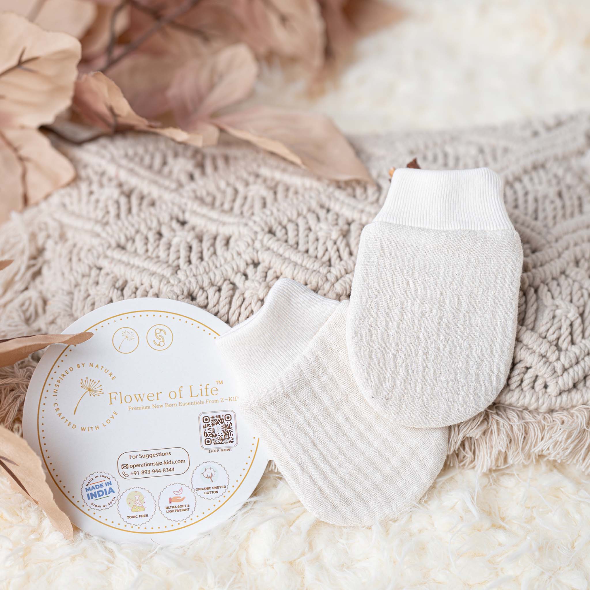 Flower of Life - Premium Newborn Gift Set from Z-KIDS