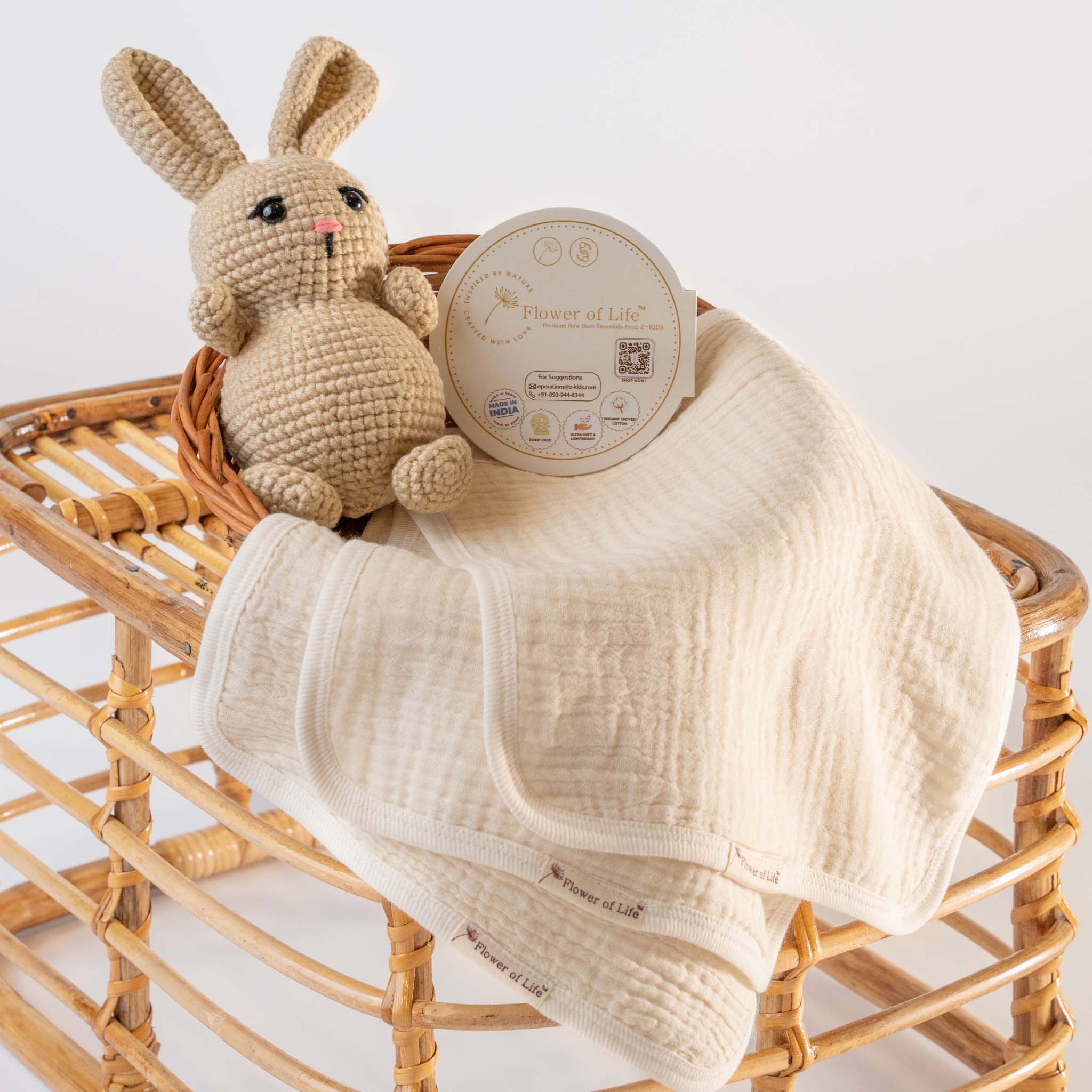 Flower of Life - Premium Newborn Gift Set from Z-KIDS