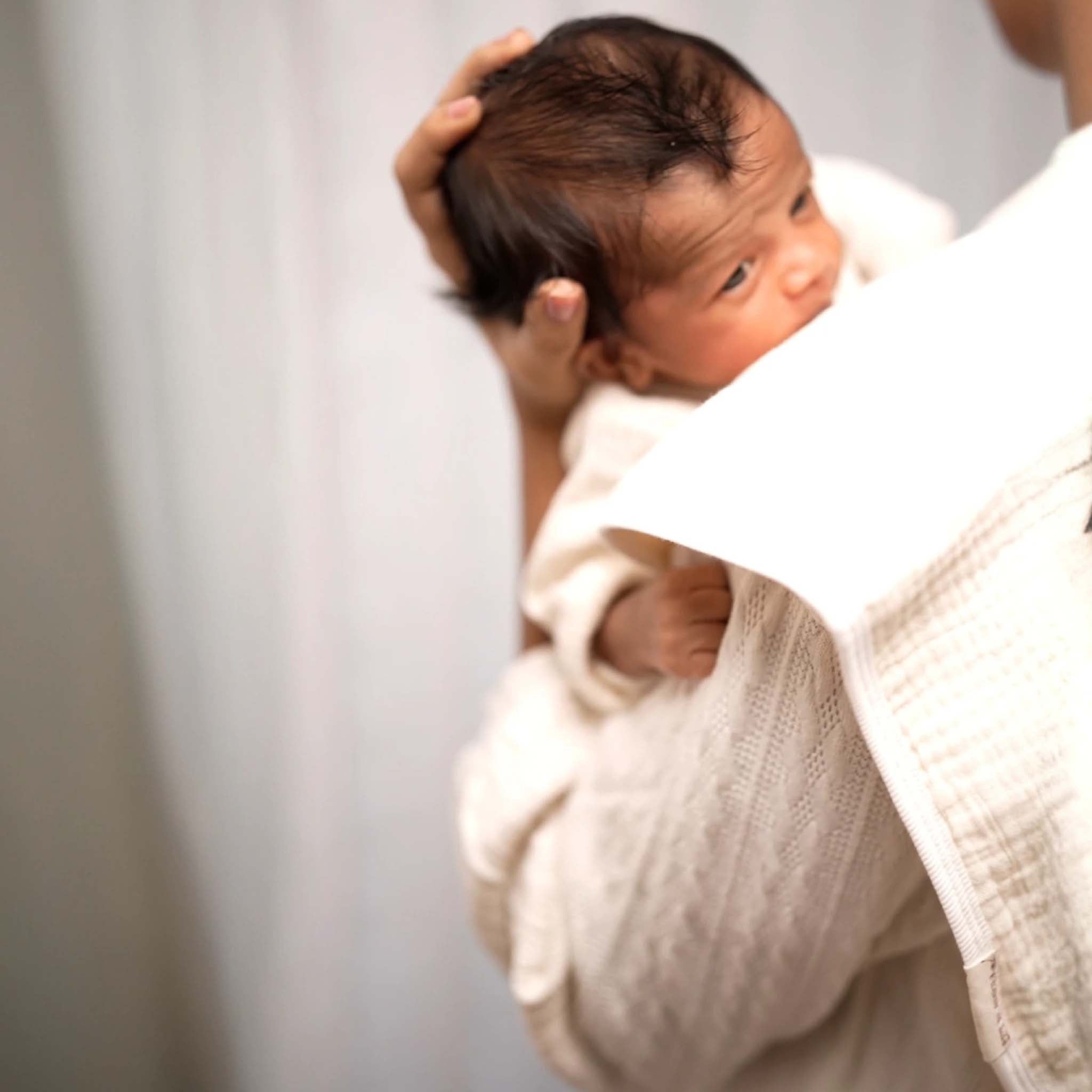 Flower of Life - Contour Burp Cloth from Z-KIDS – Triple-Layered for Superior Absorption