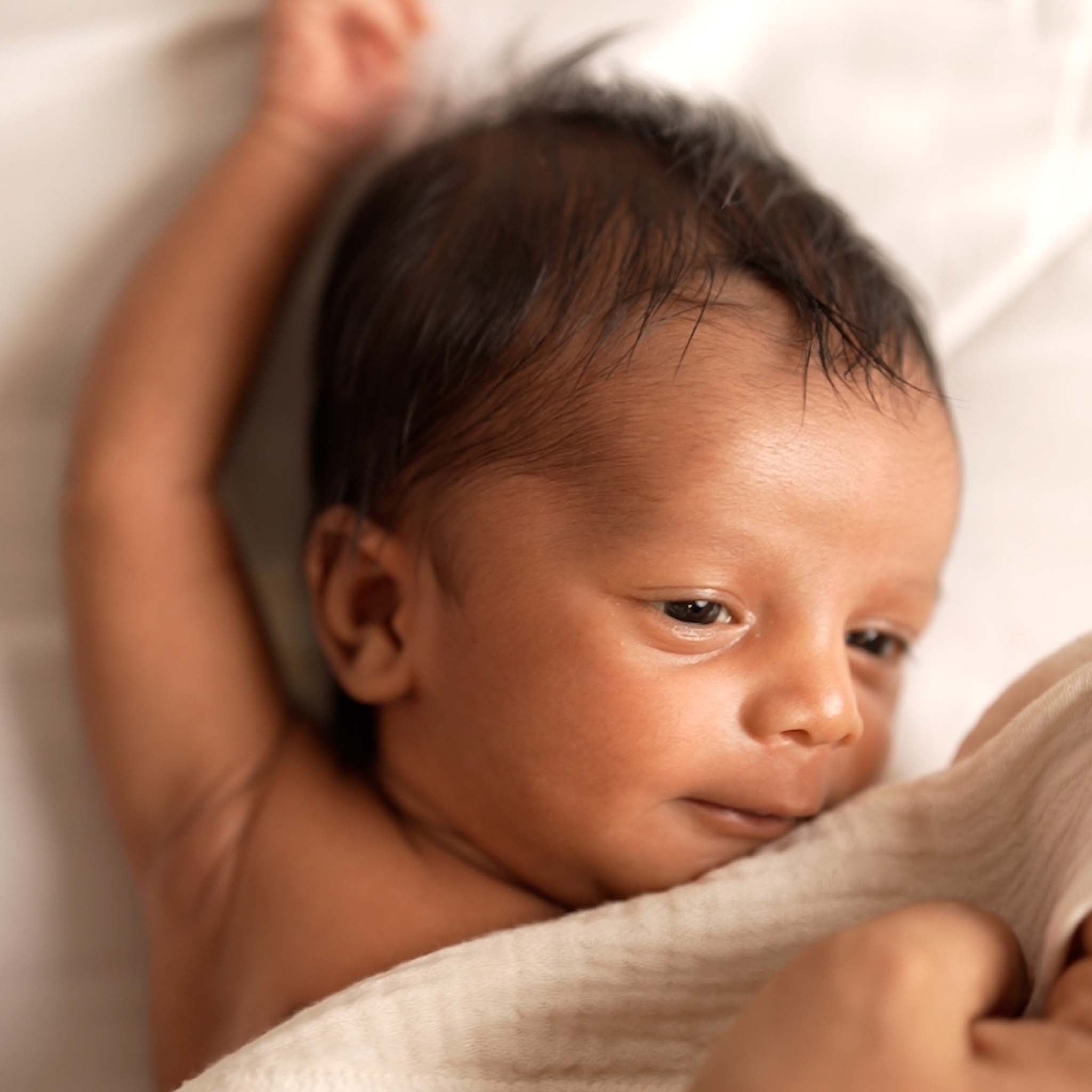 Flower of Life - Soft Squares from Z-KIDS – 2 Layered Muslin Wash Cloths (Set of 3)